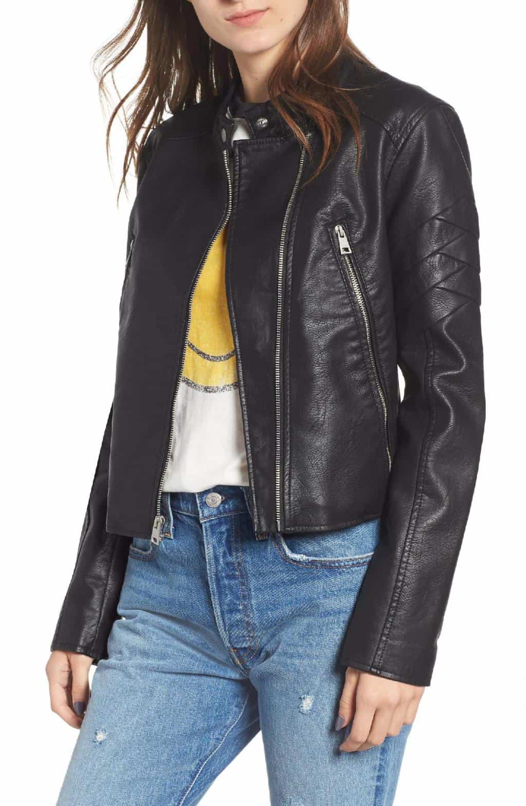 Levi's Faux Leather Moto Jacket